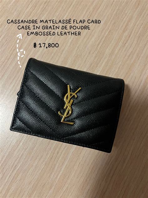 ysl รุ่นไหนดี|ysl wallet.